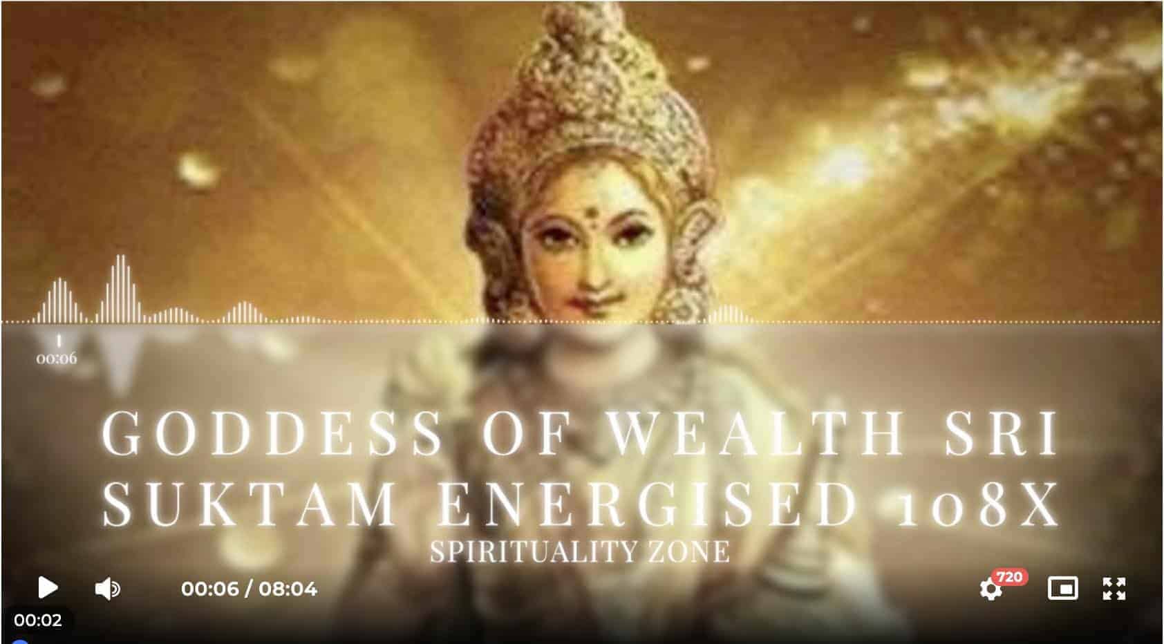 Wealth Extreme Sri Suktam Energised 108x