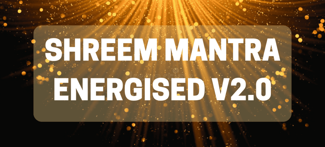 Shreem Mantra Energised V2.0 | Waves of Light Technology (Mantra Energy Series)