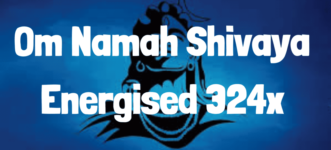 Om Namah Shivaya 324x | Mantra Energised Series