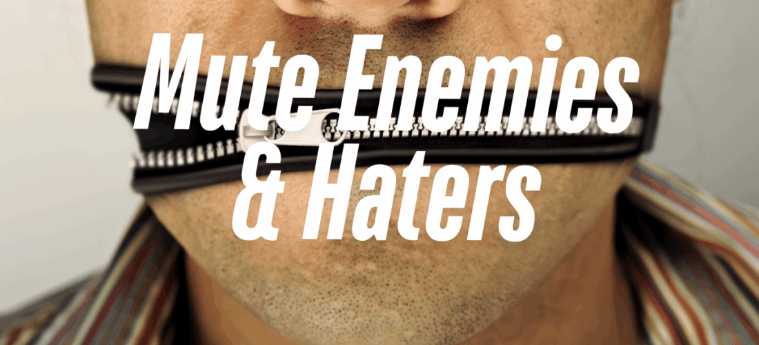 Mute Enemies & Haters