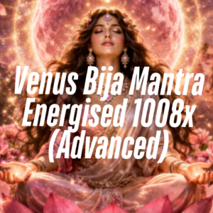 Venus 3 Layer Bija Mantra Energised 1008x (Advanced)