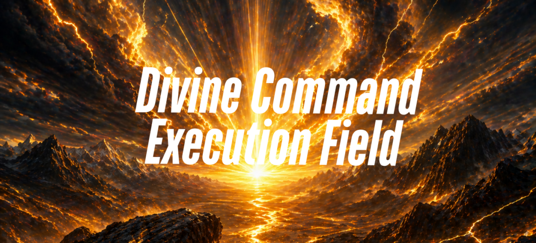 Divine Command Execution Field | God of Heaven + Immersion Series