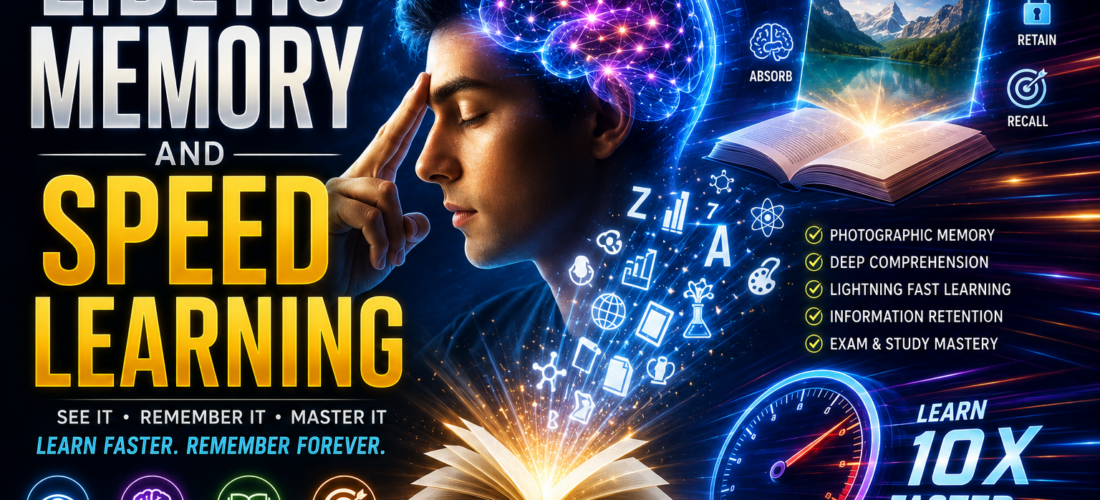 Speed Learning & Eidetic Memory Energy Field | Learn Faster & Remember More